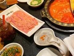精品鲜鹅肠-纸盐河码头火锅(十八梯店)