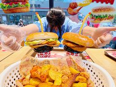 -百富烤霸 烤鸡汉堡(长江路店)