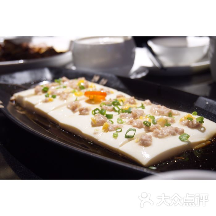 兰桂坊珍味馆(珠江新城店)-咸蛋肉song蒸嫩滑豆腐图片-广州美食-大众