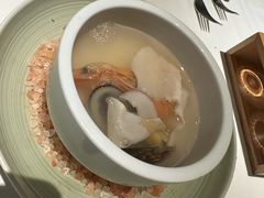 黑虎虾青口贝螺片海鲜清汤-王品牛排(青岛万象城店)