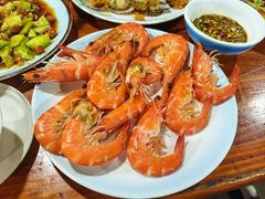 盐水基围虾-天伦海鲜·老味道·青岛菜(栈桥天主教堂店)