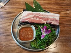 -明洞阿姨·韩式酱蟹烤肉·创意料理(三元桥店)