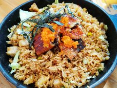 鳗鱼鸡粒蟹子炒饭-more than meow吴止猫主题餐厅(承德 中船汇店)