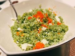 虾籽芙蓉炒丝苗-喜来登由由大酒店九州膳坊中餐厅