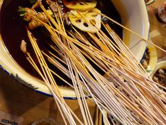 辣卤串串-拈签一笑黄牛肉辣卤串串