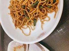 扁豆炒面-北大学一食堂