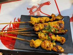 沙爹鸡肉串-辉记炭烧海鲜大排档·老字号(福田店)