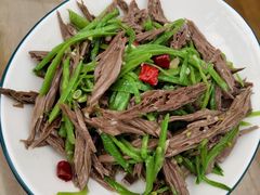 荷兰豆黑腐竹-老磨油饼(高陵店)