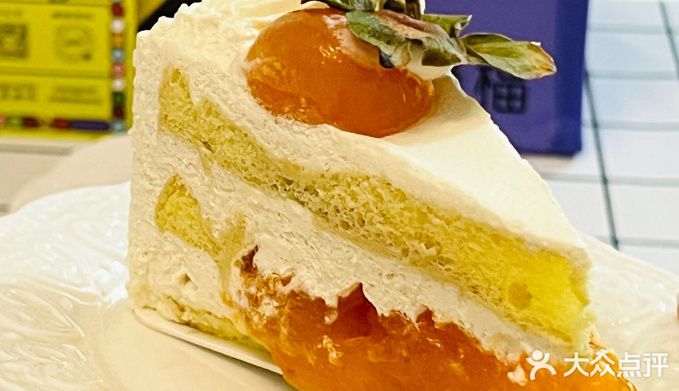 上海新出的！秋日限定柿子蛋糕🍁