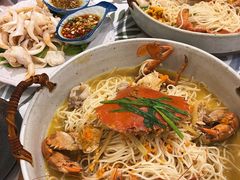 膏蟹拌面-十面欢腾·海鲜面·台式Bistro(长乐路店)
