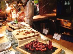 自助取餐区-芭菲盛宴·环球美食(锦城万达广场店)