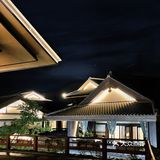 这里是青岛｜初秋夜晚的古唐小镇如同仙境🏯