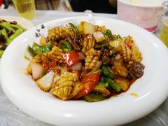 鱿鱼爆腰花-小民大排档(光谷店)
