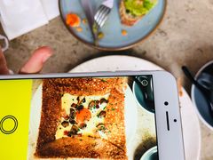 鸡蛋蘑菇熏肉荞麦可丽饼-RAC BAR(安福路店)