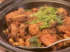 鲍鱼焗鸡煲-新白鹿餐厅(龙游路总店·杭帮菜名店)