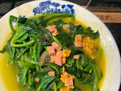 上汤菠菜-武庄主特色炒鸡(周恩来纪念馆店)