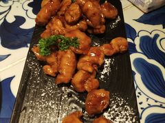 雪花糖醋里脊-绿茶餐厅(王府井永宁门店)