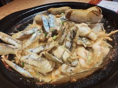 焗蛏子-邹开喜·炭炉鸡煲·海鲜火锅(虹口足球场店)