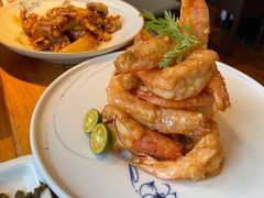 蜜汁酥皮虾-四季民福烤鸭店(前门廊房二条店)