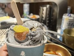 芝麻冰淇淋-東盛炭烤自助料理(浦东文峰广场店)