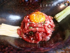 生拌牛肉-炎蔵牛舌烤肉