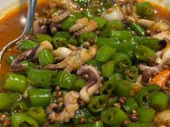 特色青椒焖小海鲜-九福楼大酒店