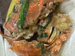 姜葱炒蟹-贞姨美食·老字号海鲜大排档