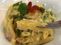 培根芦笋奶油酱斜管面-杭州国际会议中心洲际酒店-菋道海鲜餐厅