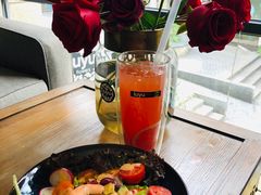 红西柚寒天-花十悦·鲜花咖啡餐厅(振业城一期店)