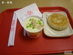 鲜虾芙蓉羹和三鲜馅饼-神龟馅饼(大观园店)