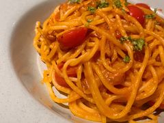 番茄香肠意面-JINNS锦时 steak&pizza(浸信会礼拜堂旧址店)