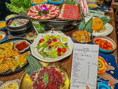 -明洞阿姨·韩式酱蟹烤肉·创意料理(三元桥店)