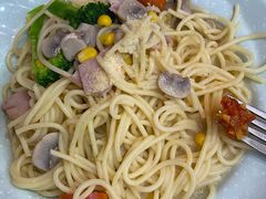 奶油培根意面-蘑菇餐厅(小火瓦巷店)