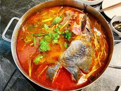 凯里酸汤鱼火锅锅底-泉味道贵州厨房(三里河店)