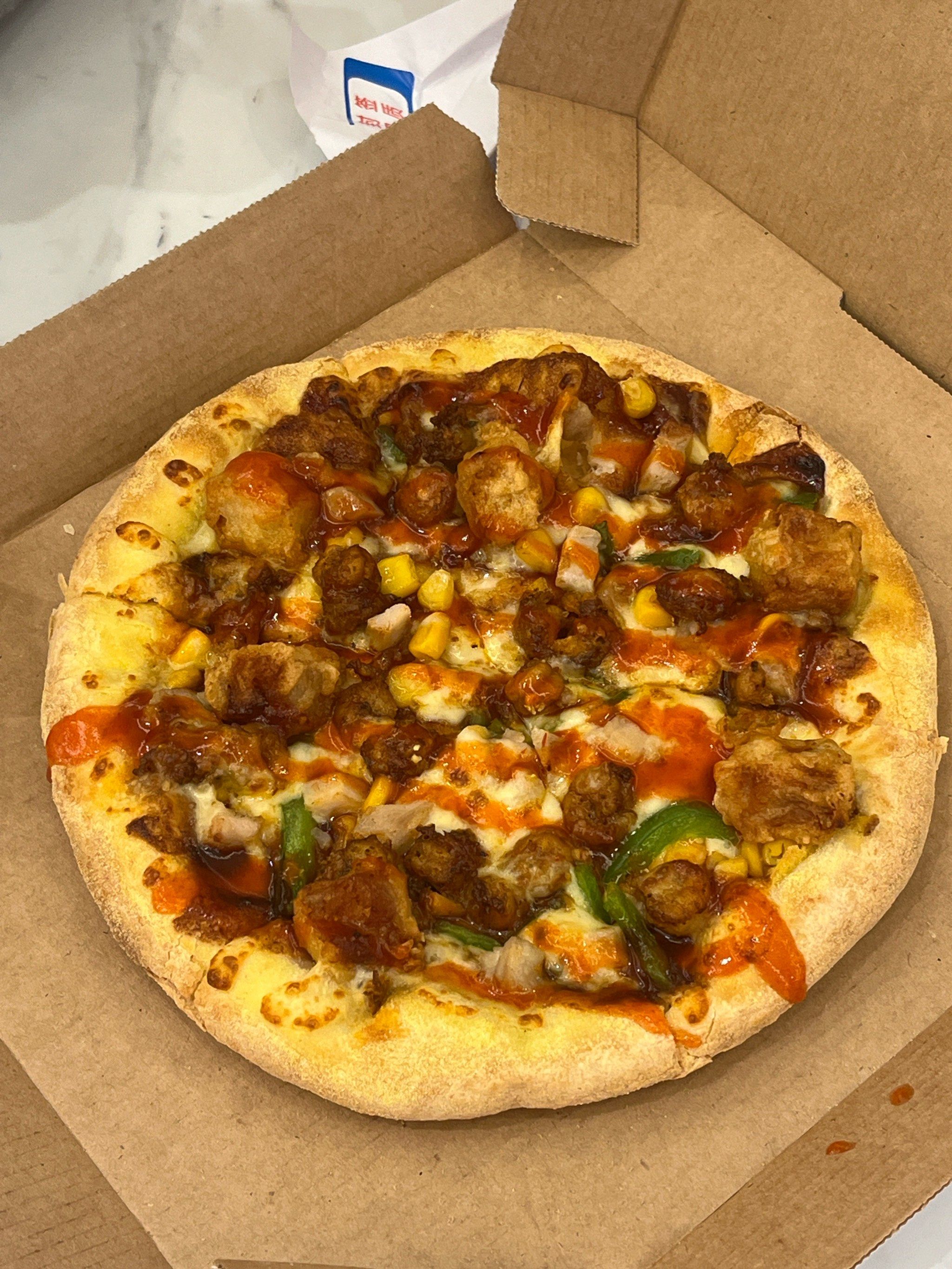 达美乐 小龙虾酥香嫩鸡披萨🍕