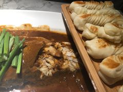 家熬渤海大黄鱼-悦海·家宴·冰花皮皮虾大锅贴(宝龙店)