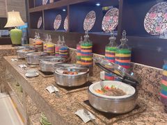 自助取餐区-厦门悦华酒店·绿庭主题自助餐厅