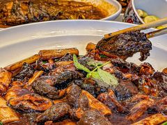 葱烧海参-渔家风味·鲅鱼水饺·央视展播·海鲜天津菜(开发区店)