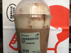 热超厚蛋糕阿华田波波-喜茶(上海正大广场店)