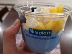 藻蓝爆珠酸奶-Blueglass酸奶(华贸购物中心店)