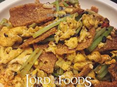 杂粮锅巴炒土鸡蛋-秦唐一号西安菜馆(钟楼店)