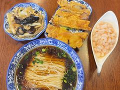 现炸大排-孙盛兴奥灶面馆·蟹黄面·三虾面(山塘街总店)