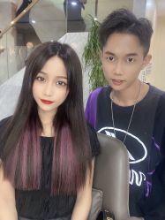 点击看大图 -3AM HAIR SALON染发接发