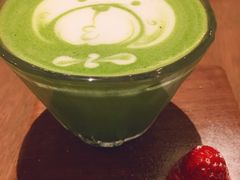 小熊抹茶拿铁-懒鱼时光馆(沙坪坝店)