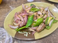 黑椒炒竹肠-贞姨美食·老字号海鲜大排档