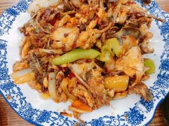 辣炒鸡架-老王四季抻面(南六东路店)