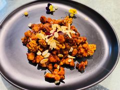 酱爆核桃鸡丁-106餐厅(山水文园店)