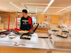 自助取餐区-北京王府井希尔顿酒店·万斯阁西餐厅