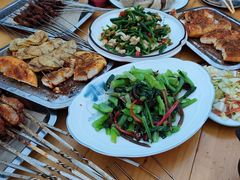 -老兰家传统烧烤炒菜泡馍(小南门店)