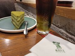 抹茶蛋糕-雕刻时光咖啡馆(交大店)